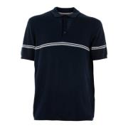 Elegante Zomer Polo Shirt Liu Jo , Blue , Heren