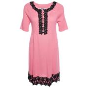 Pre-owned Fabric dresses Moschino Pre-Owned , Pink , Dames