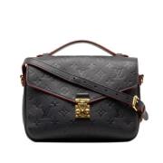 Pre-owned Leather louis-vuitton-bags Louis Vuitton Vintage , Blue , Da...