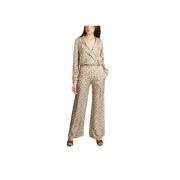 Bloemen jumpsuit met diepe halslijn Margaux Lonnberg , Multicolor , Da...