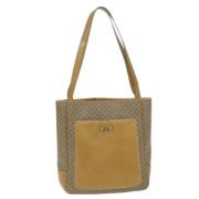 Pre-owned Canvas totes Gucci Vintage , Beige , Dames