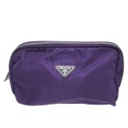 Pre-owned Fabric prada-bags Prada Vintage , Purple , Dames