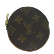 Pre-owned Canvas wallets Louis Vuitton Vintage , Brown , Dames