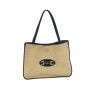 Pre-owned Fabric gucci-bags Gucci Vintage , Beige , Dames