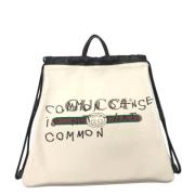 Pre-owned Leather gucci-bags Gucci Vintage , White , Dames