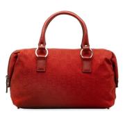 Pre-owned Leather handbags Gucci Vintage , Red , Dames