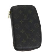 Pre-owned Canvas wallets Louis Vuitton Vintage , Brown , Dames