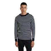 Gestreepte zeemansweater van merinowol L'Exception Paris , Blue , Here...