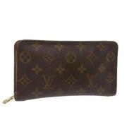 Pre-owned Canvas wallets Louis Vuitton Vintage , Brown , Dames