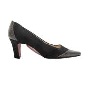 Pre-owned Canvas heels Christian Louboutin Pre-owned , Black , Dames