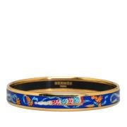 Pre-owned Metal bracelets Hermès Vintage , Blue , Dames