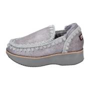 Suede Damessneakers Mou , Gray , Dames