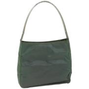 Pre-owned Nylon totes Prada Vintage , Green , Dames