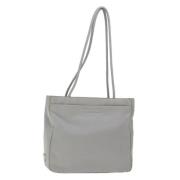 Pre-owned Nylon totes Prada Vintage , Gray , Dames