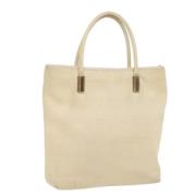 Pre-owned Nylon totes Gucci Vintage , White , Dames