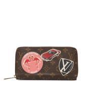 Pre-owned Canvas wallets Louis Vuitton Vintage , Brown , Dames