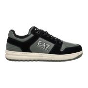 Multikleur Vetersluiting Sneakers Emporio Armani EA7 , Multicolor , He...