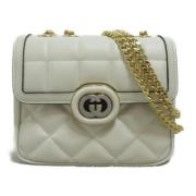 Pre-owned Leather gucci-bags Gucci Vintage , White , Dames