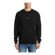 Eenvoudige Logo Sweatshirt Balr. , Black , Heren