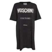 Pre-owned Fabric dresses Moschino Pre-Owned , Black , Dames