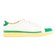 Heren Sneakers Wit/Groen Pantofola d'Oro , White , Heren