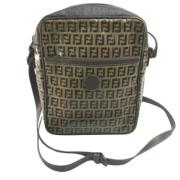 Pre-owned Canvas fendi-bags Fendi Vintage , Beige , Dames