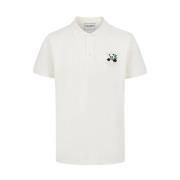 Polo shirt met cartoon panda Iceberg , Beige , Heren