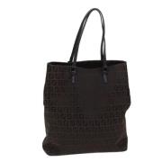 Pre-owned Canvas totes Fendi Vintage , Brown , Dames