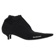 Pre-owned Polyester boots Balenciaga Vintage , Black , Dames