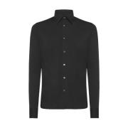 Zwarte Oxford Overhemd voor Mannen RRD , Black , Heren