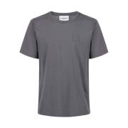 Geborduurd Logo Katoenen T-shirt Iceberg , Gray , Heren