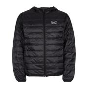 Stijlvolle Jas voor Mannen Emporio Armani EA7 , Black , Heren