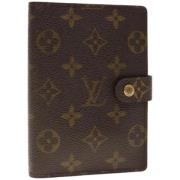 Pre-owned Canvas home-office Louis Vuitton Vintage , Brown , Dames