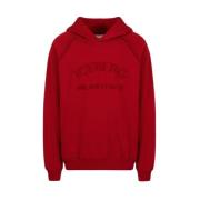 Logo Hoodie Iceberg , Red , Heren