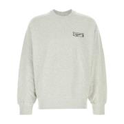 Lichtgrijs Katoenen Stamp Sweatshirt Carhartt Wip , Gray , Heren