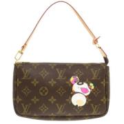 Pre-owned Canvas louis-vuitton-bags Louis Vuitton Vintage , Brown , Da...