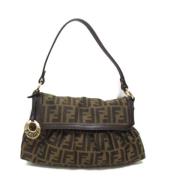 Pre-owned Canvas fendi-bags Fendi Vintage , Brown , Dames