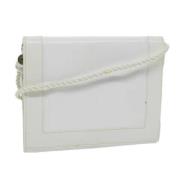 Pre-owned Leather fendi-bags Fendi Vintage , White , Dames