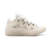 Witte Sneakers Lanvin , White , Heren