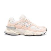 Perzikroze Sneakers Paneelontwerp New Balance , Pink , Dames