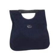 Pre-owned Canvas handbags Celine Vintage , Blue , Dames