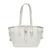 Tote Bags Furla , White , Dames