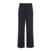 Klassieke zwarte rechte broek Bitte Kai Rand , Black , Dames