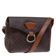 Pre-owned Leather celine-bags Celine Vintage , Brown , Dames