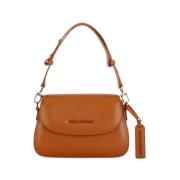 Stijlvolle Stoffen Handtas met Logo Chiara Ferragni Collection , Brown...