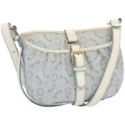 Pre-owned Canvas celine-bags Celine Vintage , Blue , Dames