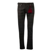 Antraciet 5 Zakken Jeans Jacob Cohën , Black , Heren