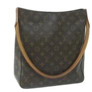 Pre-owned Canvas louis-vuitton-bags Louis Vuitton Vintage , Brown , Da...