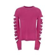 Stijlvolle Sweater voor Trendy Fashionistas Rick Owens , Pink , Dames