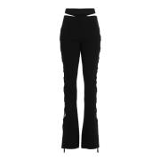 Stijlvolle Damesbroek met Uitsparingen Andrea Adamo , Black , Dames